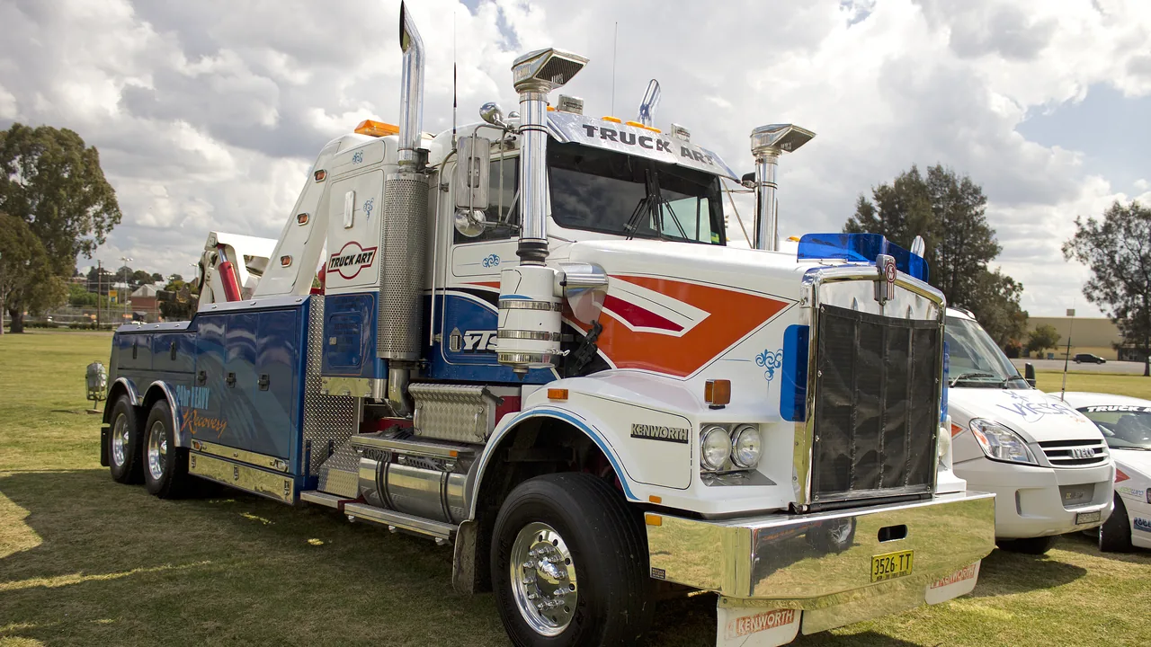 Map of tow truck service area coverage in El Paso, Texas